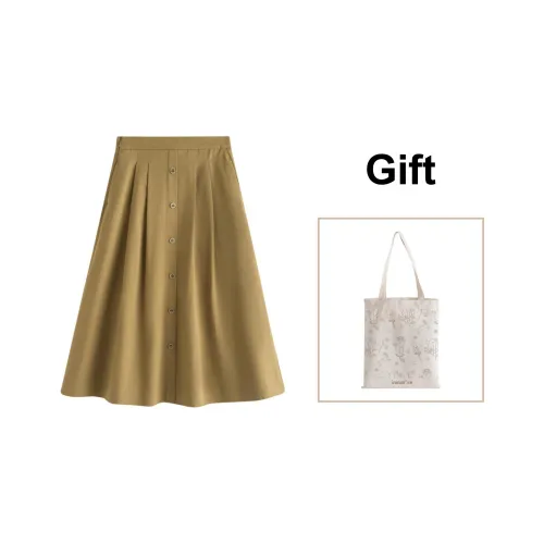 Inman Женские Повседневные Длинные Юбки