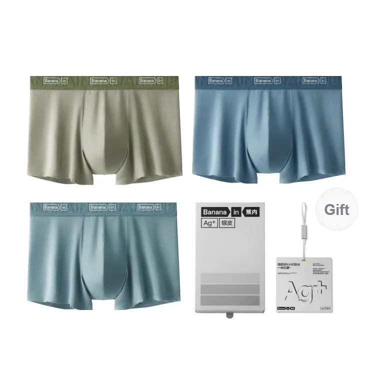 Bananain Boxer Shorts Men's 3 Pack-4