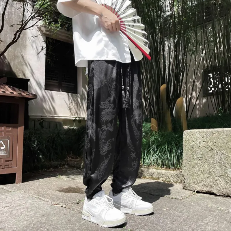 DANGERTIGER Knitted Sports Pants Unisex-9