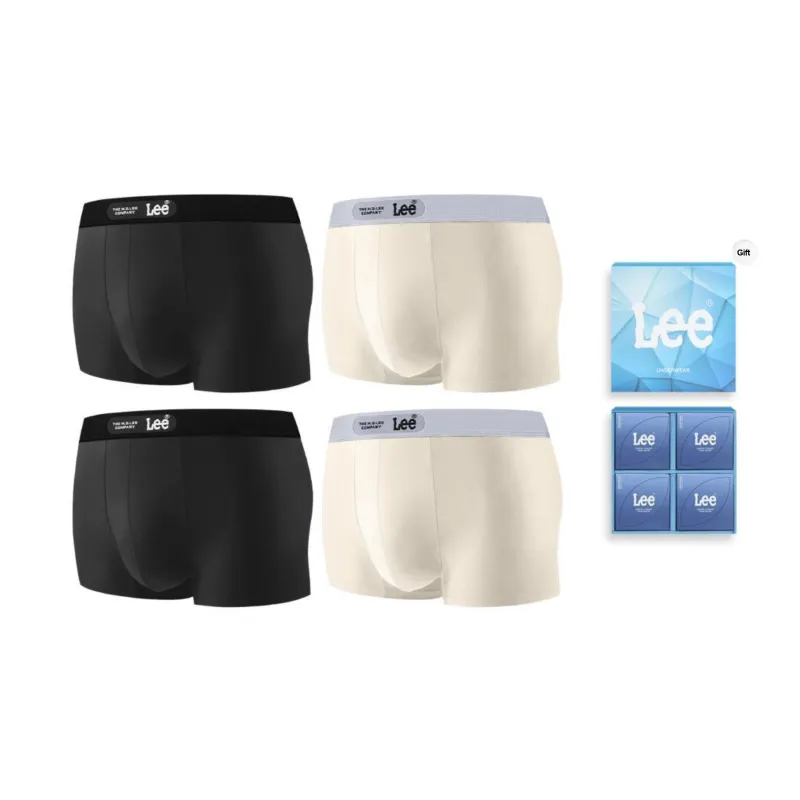 Lee Buddy Lee Series Underpants Men's Box 4 Pack-25