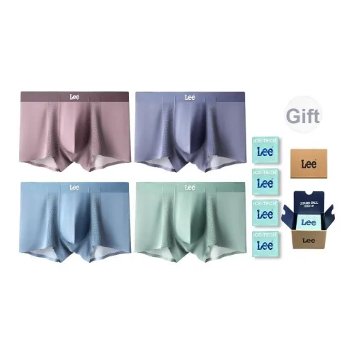 Ли совместный модель Classic 101 Нижнее белье Подарочная коробка Мужской 4 упаковки