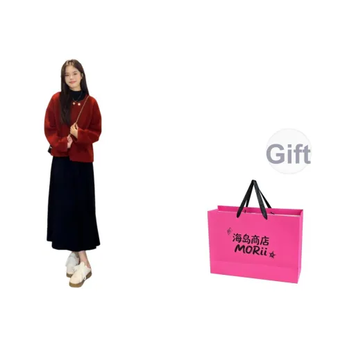 MORii Красный Свитер [Одиночная упаковка] 48554 Женские Трикотаж