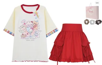 SNBL Two Piece Skirt Sets Women's