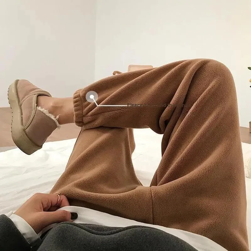 CHANGE SHE Casual Pants Women's Dark Coffee-2