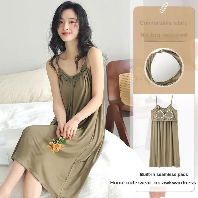 XISHE Women's Nightgowns-1