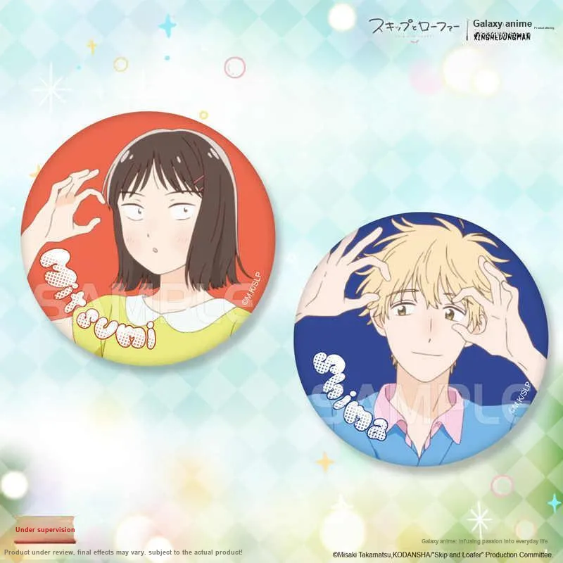 Xhdm Skip And Loafer Dance Collection Minami Iwakura Rin Shima And Satoshi Model Badges-1