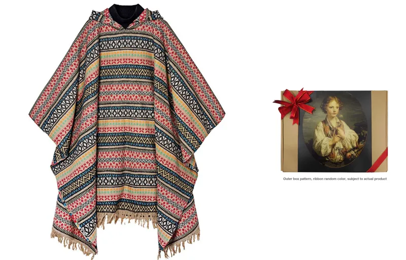 VALLEYOUTH Shawls Unisex Multicolor-2