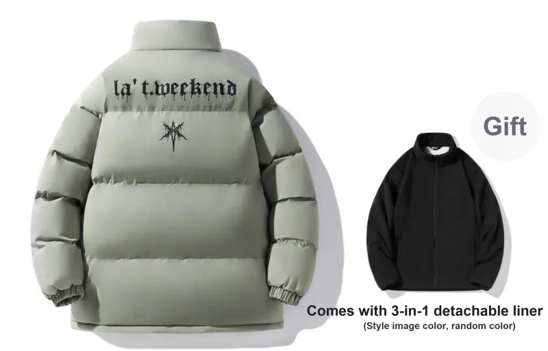 LA'T.WEEKEND Puffer Jacket Unisex-66