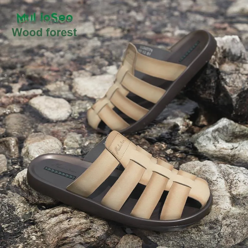Mulinsen Wrap toe Slippers Men's-5