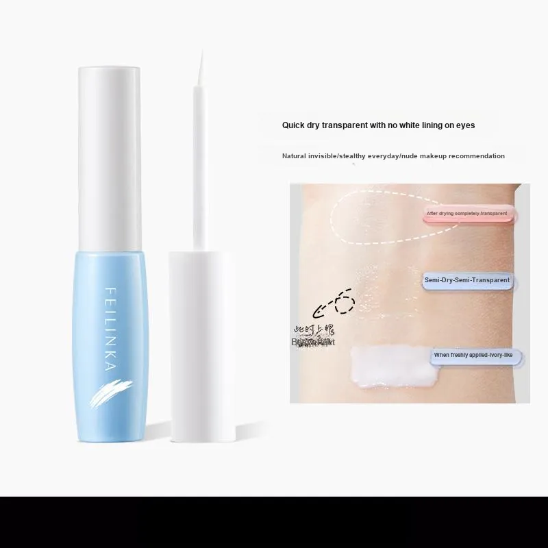 FEILINKA Long Lasting Makeup False Eyelash Glue Quick Dry Long Lasting Firm Shaping 5ml-4