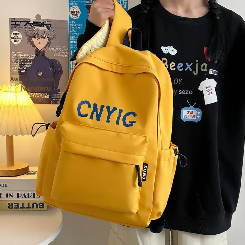 Travel Nylon Backpack Unisex Multicolor-6