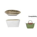 White Longchamp DuPont Paper Liner-for Small Size[Lightweight, Waterproof, and Neat Storage]