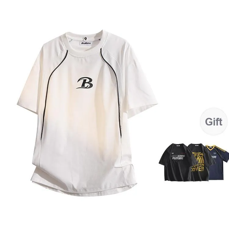 BRUMAIRE T Shirt Unisex Ecru Comes With Random Short Sleeved Shirt-0