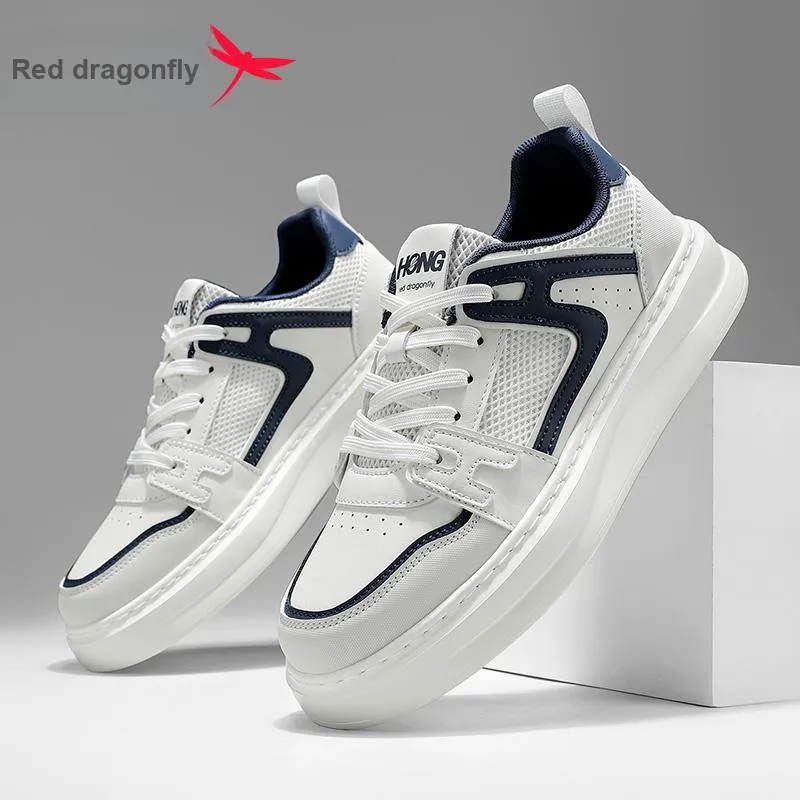 RED DRAGONFLY Low Top Skateboard Shoes Men's-9