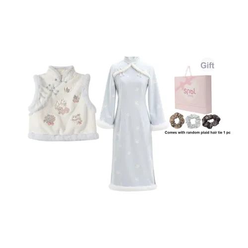 SNBL Комплект с юбкой Женские Котенок Цветочный дизайн