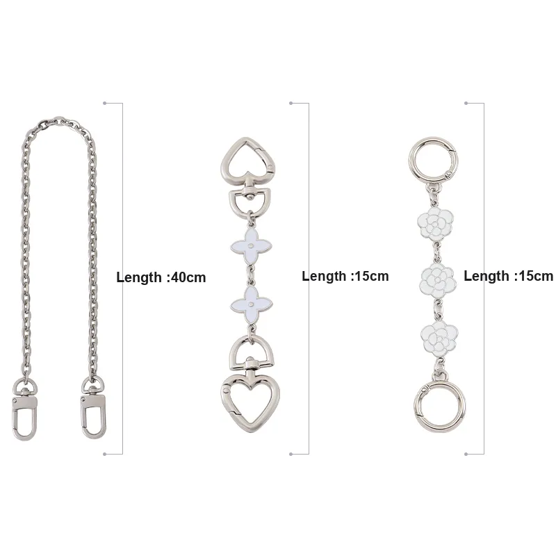 Gloya Metal Combo Set With Multiple Accessories Bags Women's Silver-1