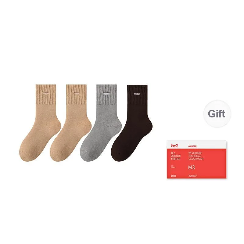 MIIOW Trend Party Series Mid Calf Socks Men's Shopping Bag Combo Set-10