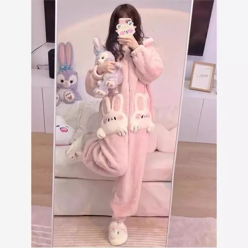 Ta Yan Home Onesies Women's Pink-1
