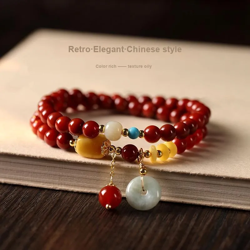 HANCANG Talc Magnesite Bracelets Women's-3