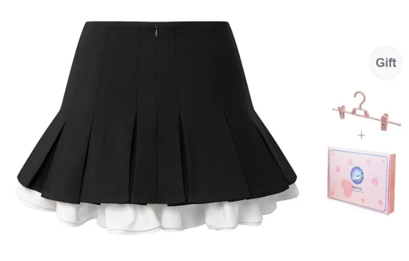 Tokyo Season Casual Short Skirts Women's Gift Box Set Black-1
