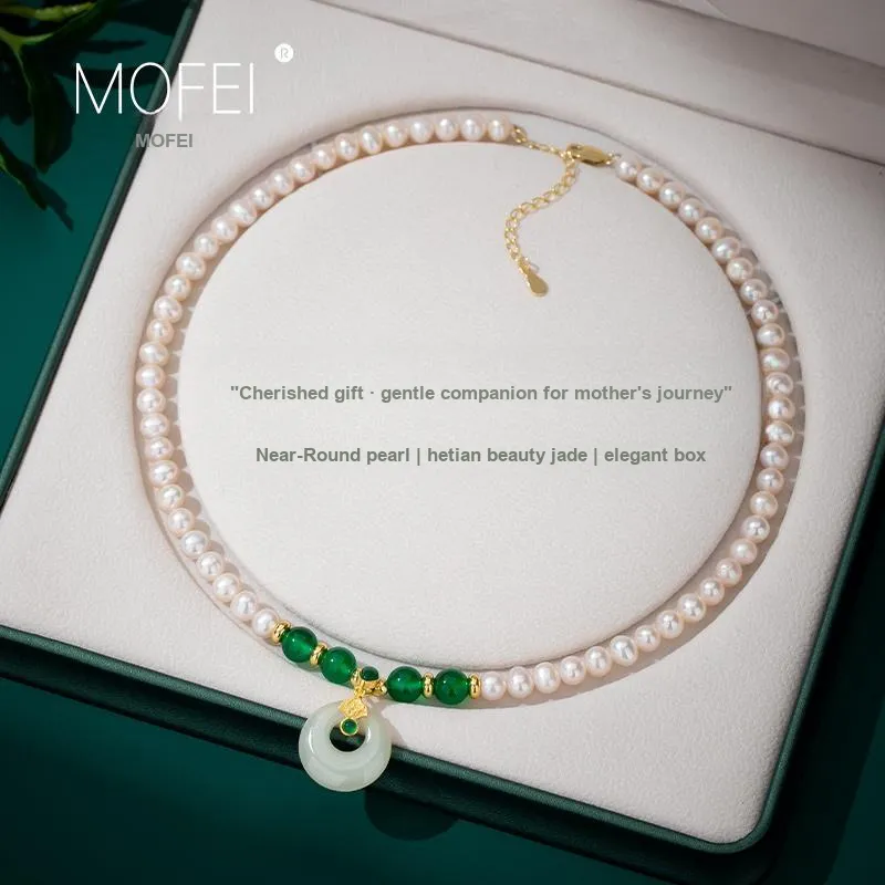 Mofei Pearl Necklaces Women's-1