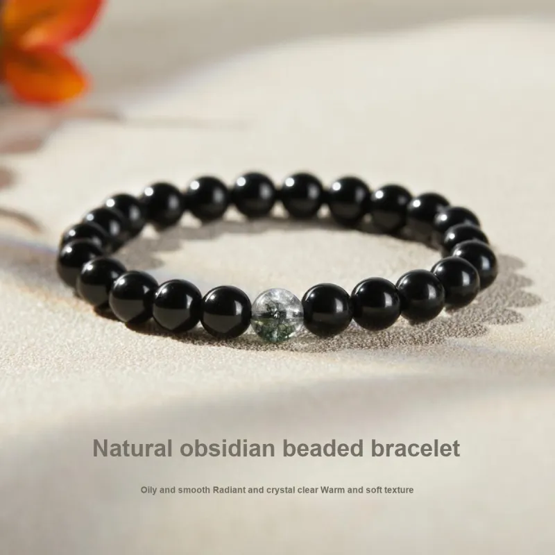 KINGFOCUS Obsidian Bracelets Unisex-1