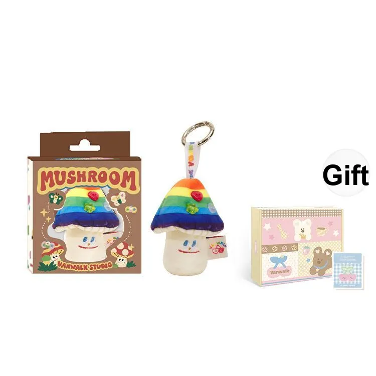 VANWALK Plush Doll Keychain Pendant Small Storage Accessories Trumpets Unisex Multicolor-4