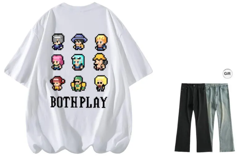 BOTH PLAY T Shirts Unisex-4