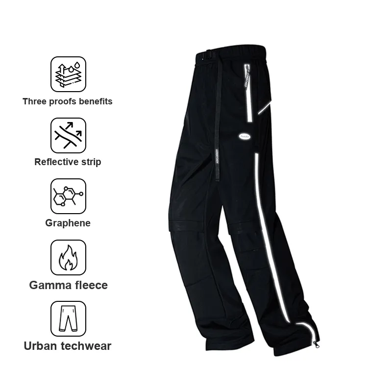 LOMBT Cargo Pants Unisex Black-1