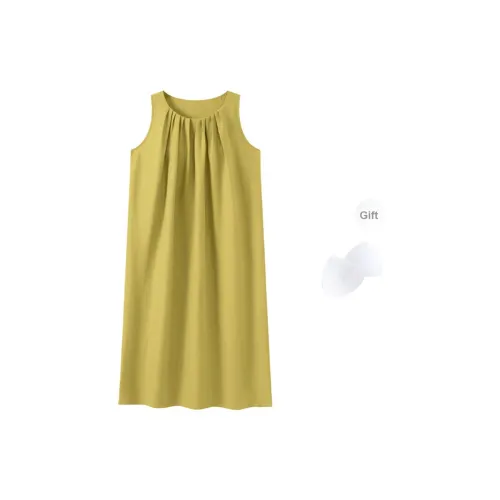 Бежевый ночная сорочка женская матча