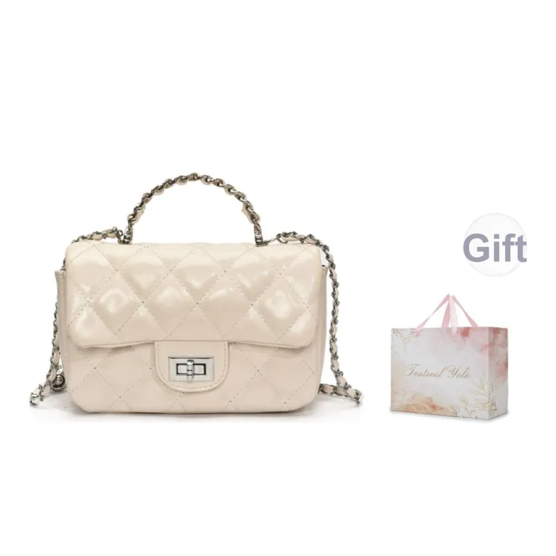 TOUTSEUL YOLO PU Handbag Regular Women's Pink/Silver/Blue/White/Black-22