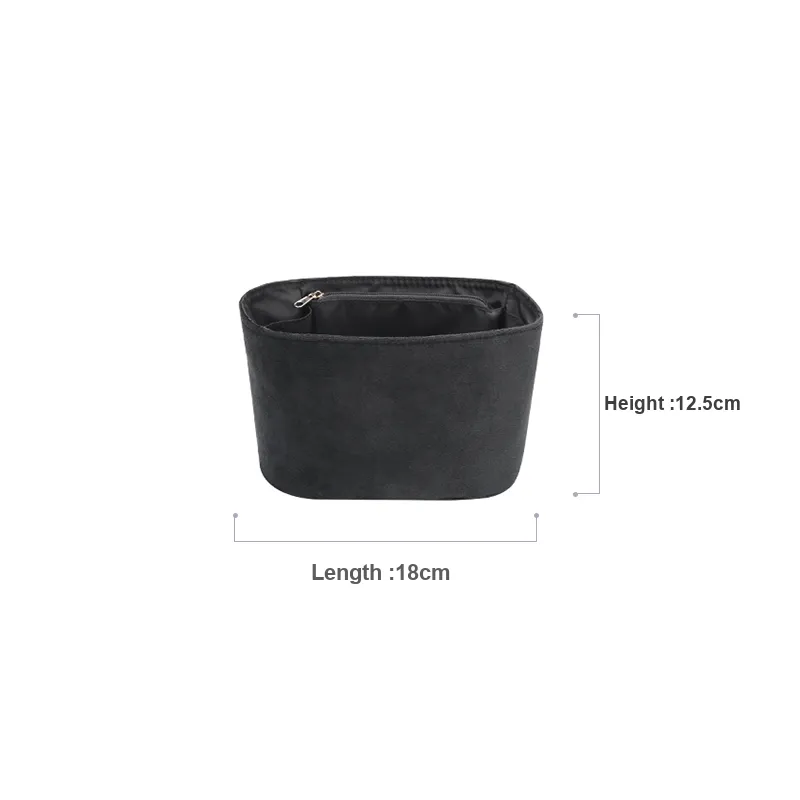 GUYI Flannelette Bag Accessories Women's Black-2