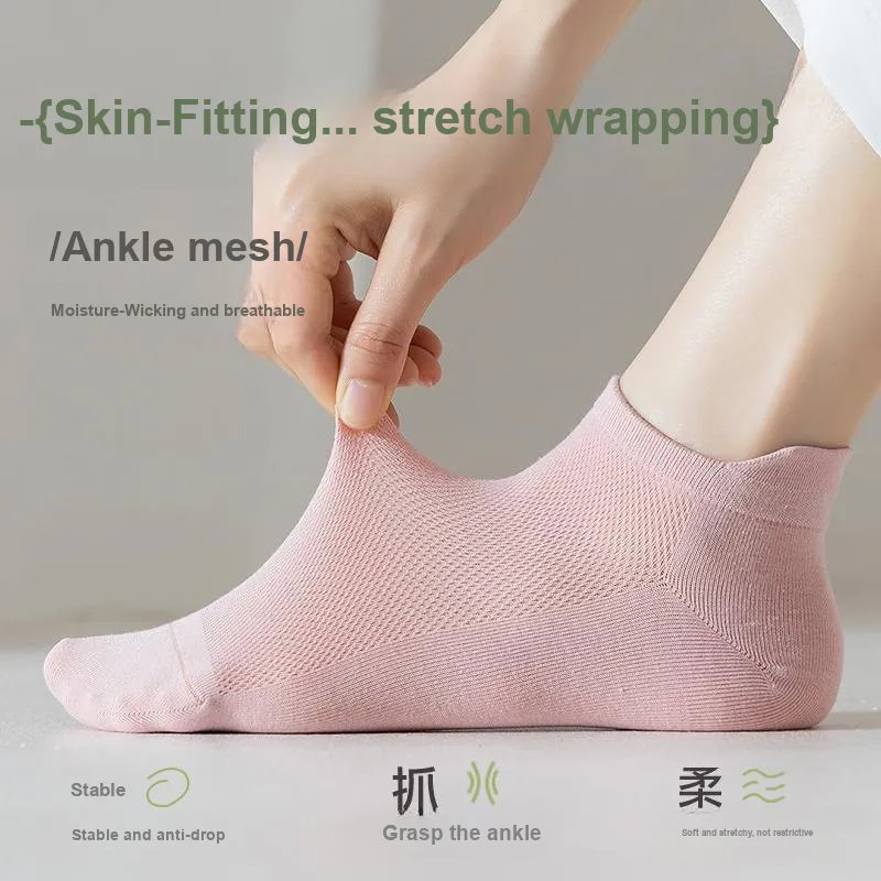 Top Melon Ankle Socks Women's 5 Pack-7