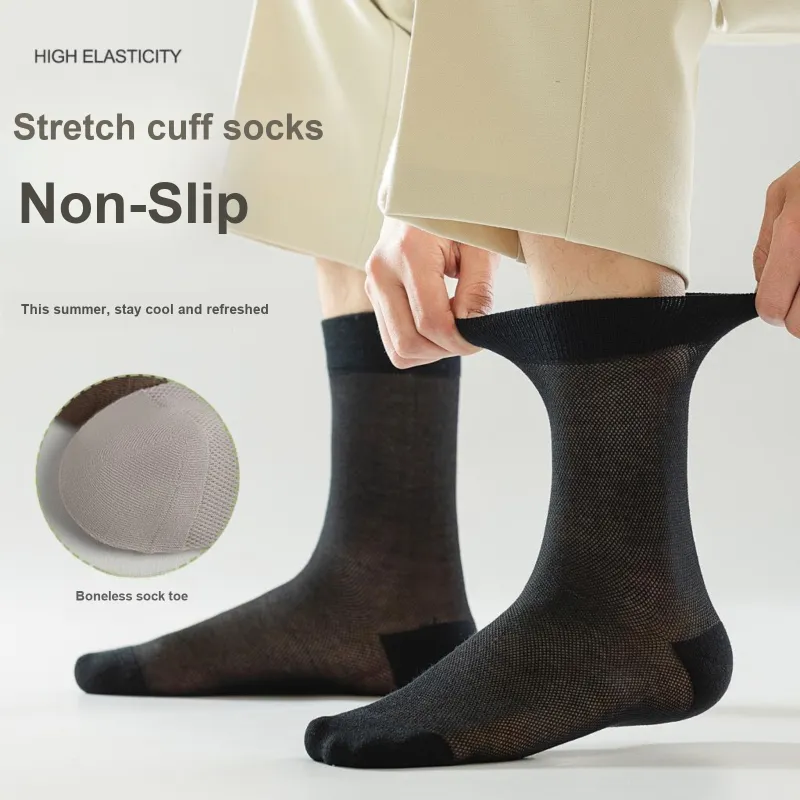 XXLLG Mid Calf Socks Men's 3 Pack-1