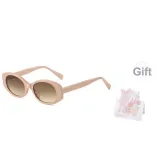 Lotus Pink-Gradient Tea Brown Lens