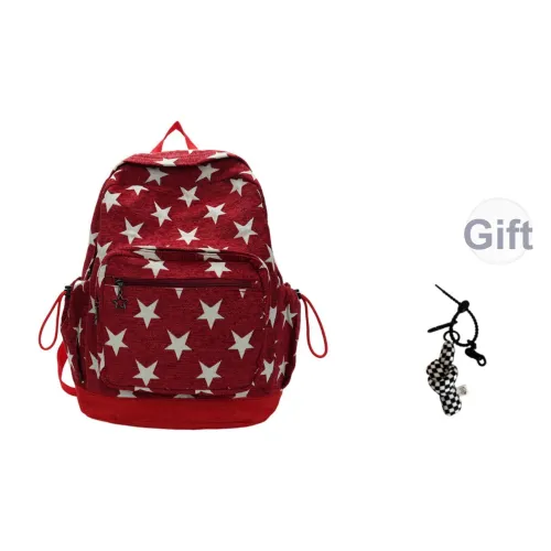 BRABOSTON Полиэстер Рюкзак Стандартный Унисекс Красный Синий Полосы Серый