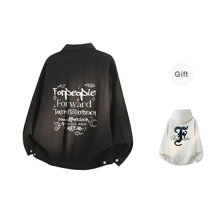 FAX FOR FMACM Denim Jacket Unisex-13