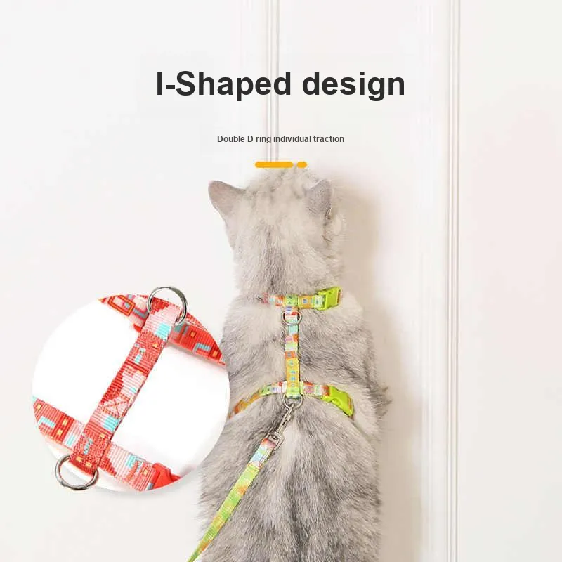 UFBemo Leashes, Dopamine Dressing Collection Cat Worker's Cross Back-19