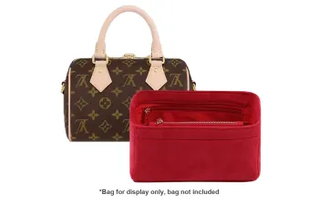 Luxury Care Artisan Workshop Milan Velvet Bag Straps Women's Red/Beige