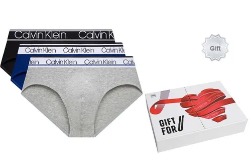 CK/Calvin Klein Underpants Men's 3-Pack Box Combo Set