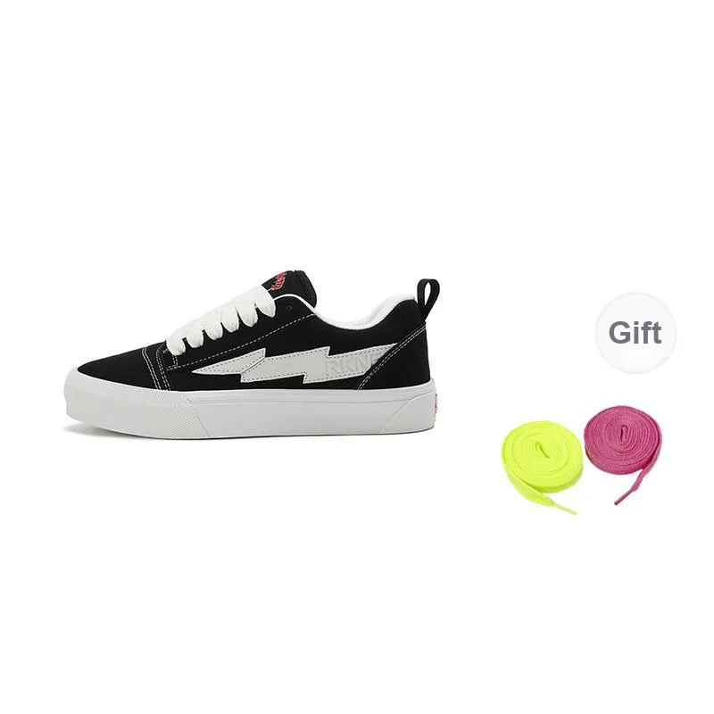 RKNE x PAIBLOKS Slip Resistant Cushioning Abrasion Resistant Low Top Skateboard Shoes Unisex-0