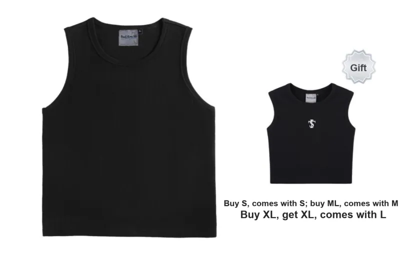 STK SMALL TOWN KID Tank Tops Unisex 2 Pack-20