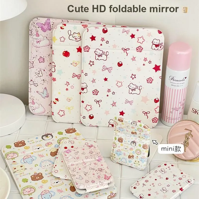 Jingda Pocket Portable Foldable Mirror In Animal Style Mirror Grooming-9