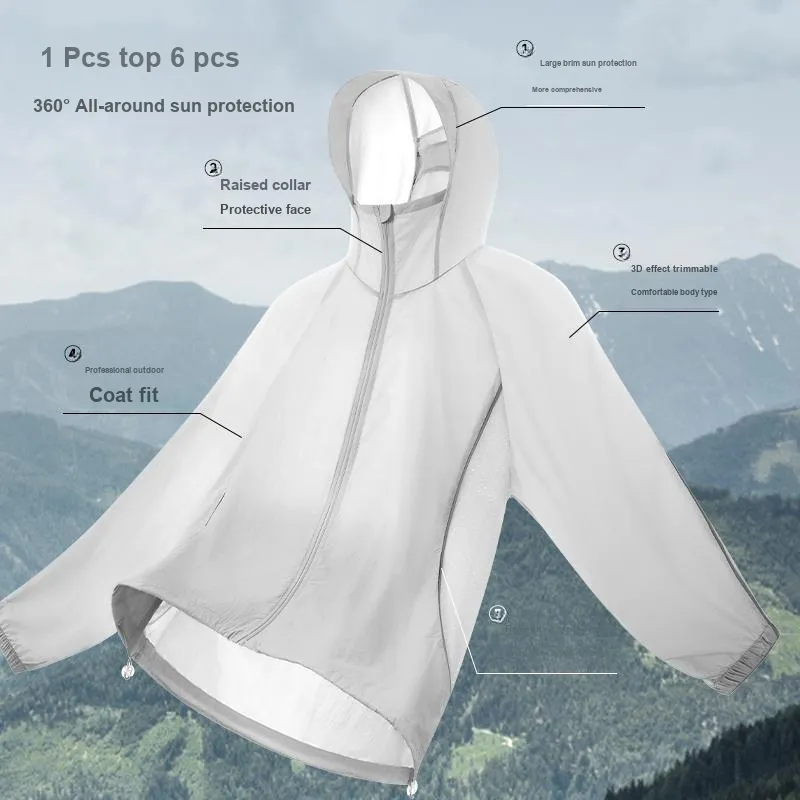 MINISO Sun Protection Clothing Unisex-12