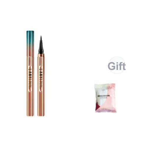 LANYI Изящный Черный Водонепроницаемый Eyeliner Жидкость Ручка Легко Смесь Высокая Растяжимость Быстросохнущий Устойчивость к Растеканию