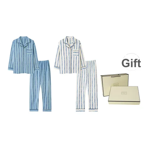 MIIOW Домашняя одежда и пижамы комплект унисекс 2 комплекта