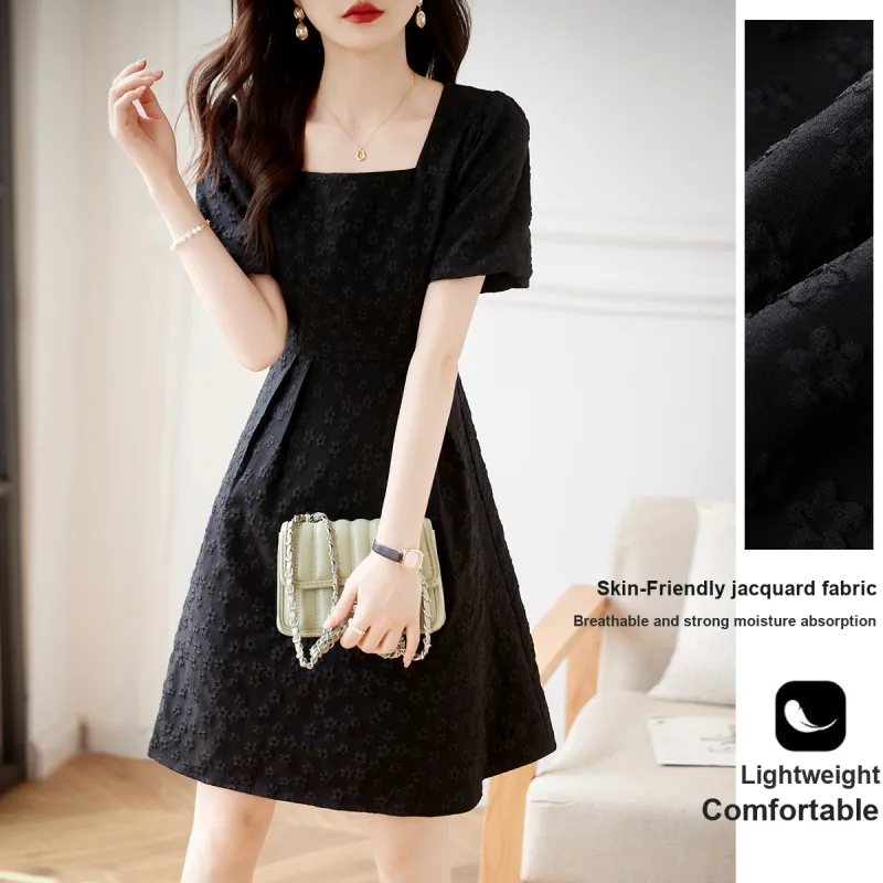 Still Quiet Short Sleeved Dress Women's-1