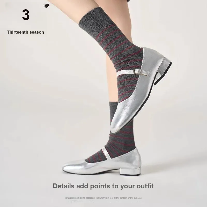 Thirteen day Season Mid Calf Socks Women's-31