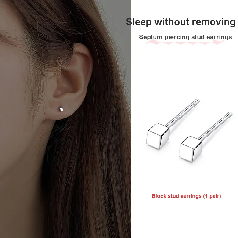 ETAHLOVE Sterling Silver Stud Earrings Women's Surprise For Bestie Girlfriend's Birthday-43