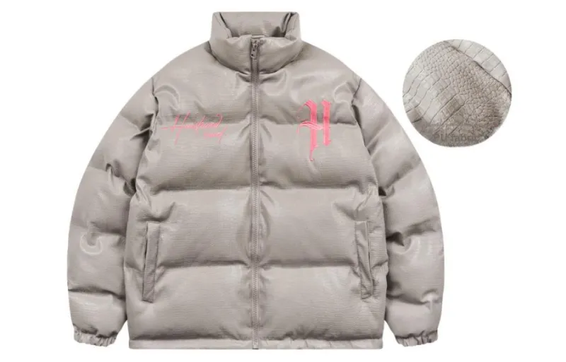HARSH AND CRUEL Puffer Jackets Unisex-14